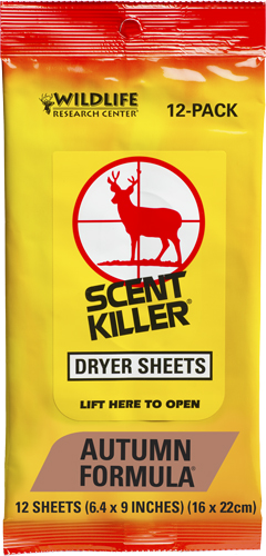 580_2.jpg WRC DRYER SHEETS SCENT KILLER