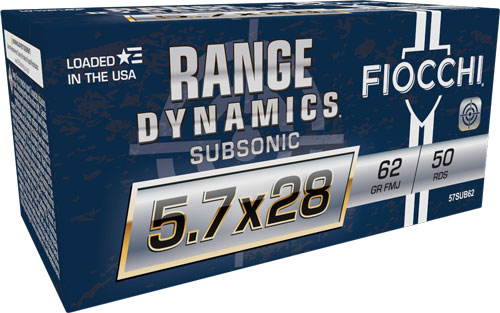 FIOCCHI 5.7X28 62GR SUBSONIC