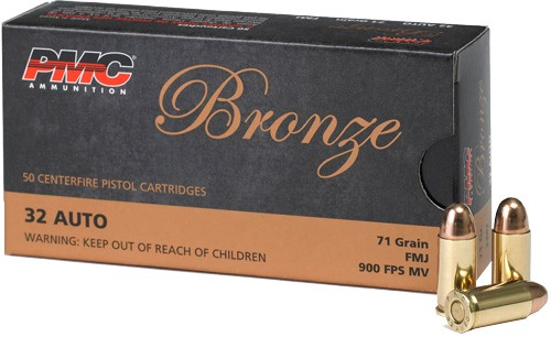 PMC 32 ACP 71GR FMJ